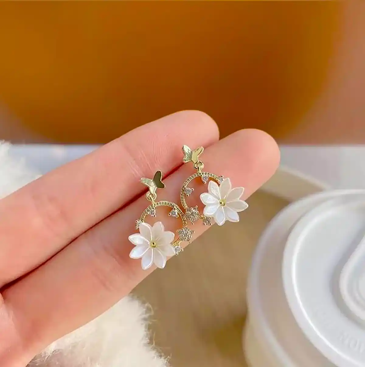 گوشواره فانتزی زیبا و ترند