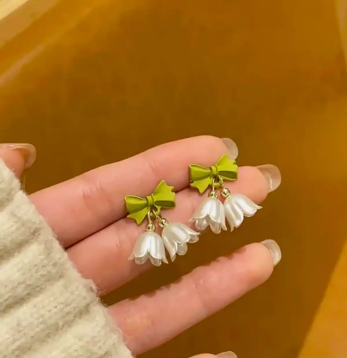 گوشواره فانتزی زیبا و ترند