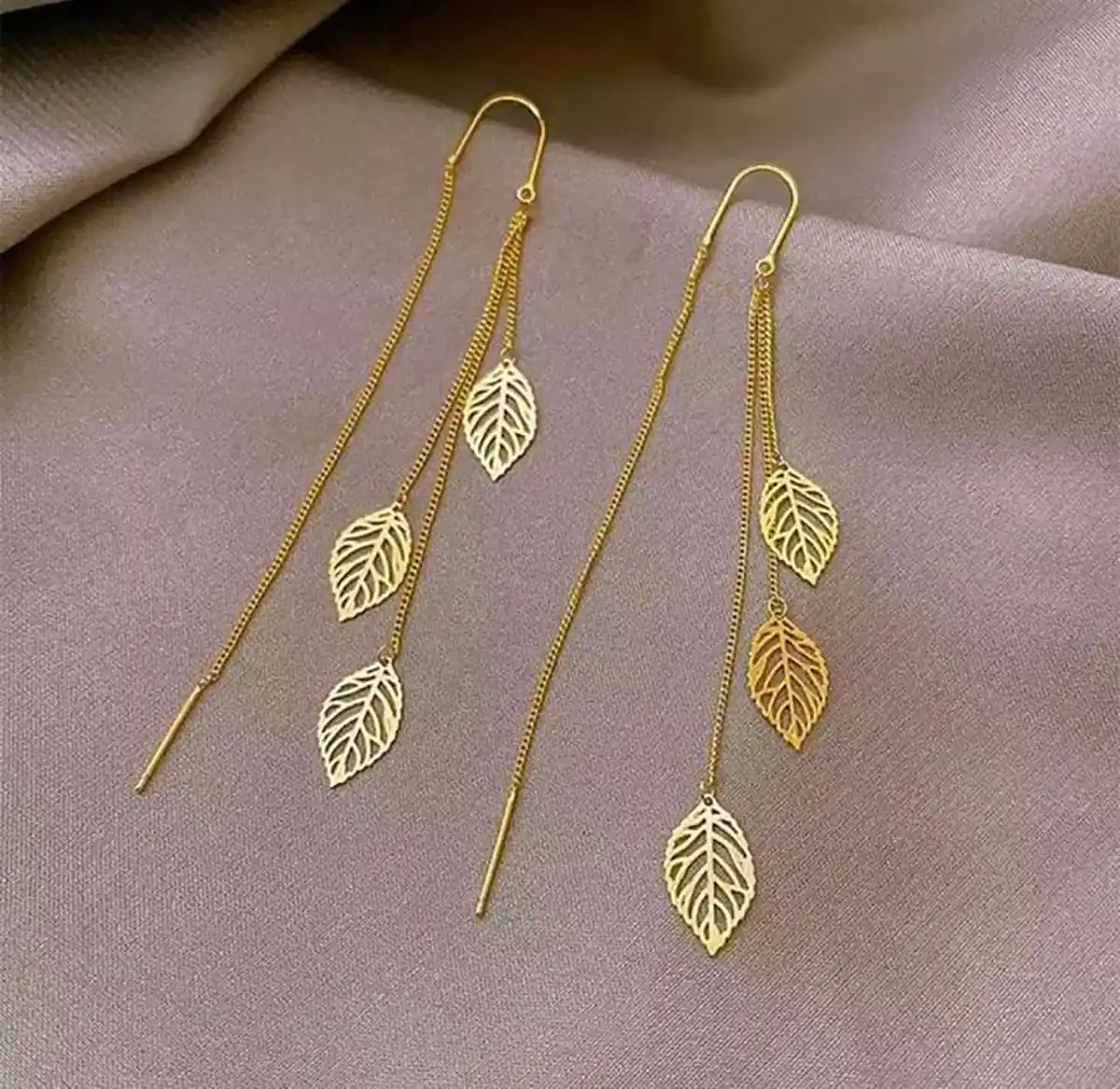 گوشواره سوزنی طلا ترند