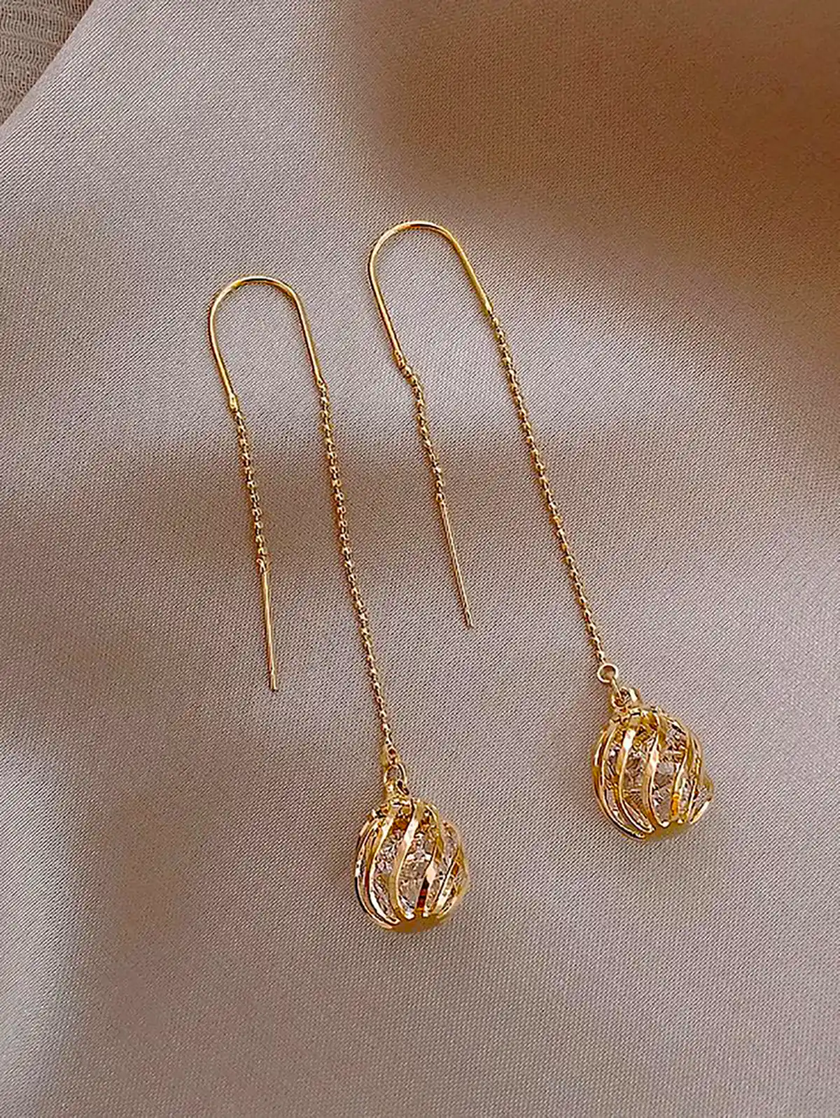 گوشواره سوزنی طلا ترند