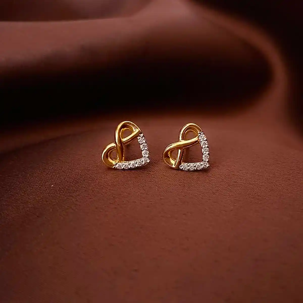 گوشواره طلا ریز و کیوت