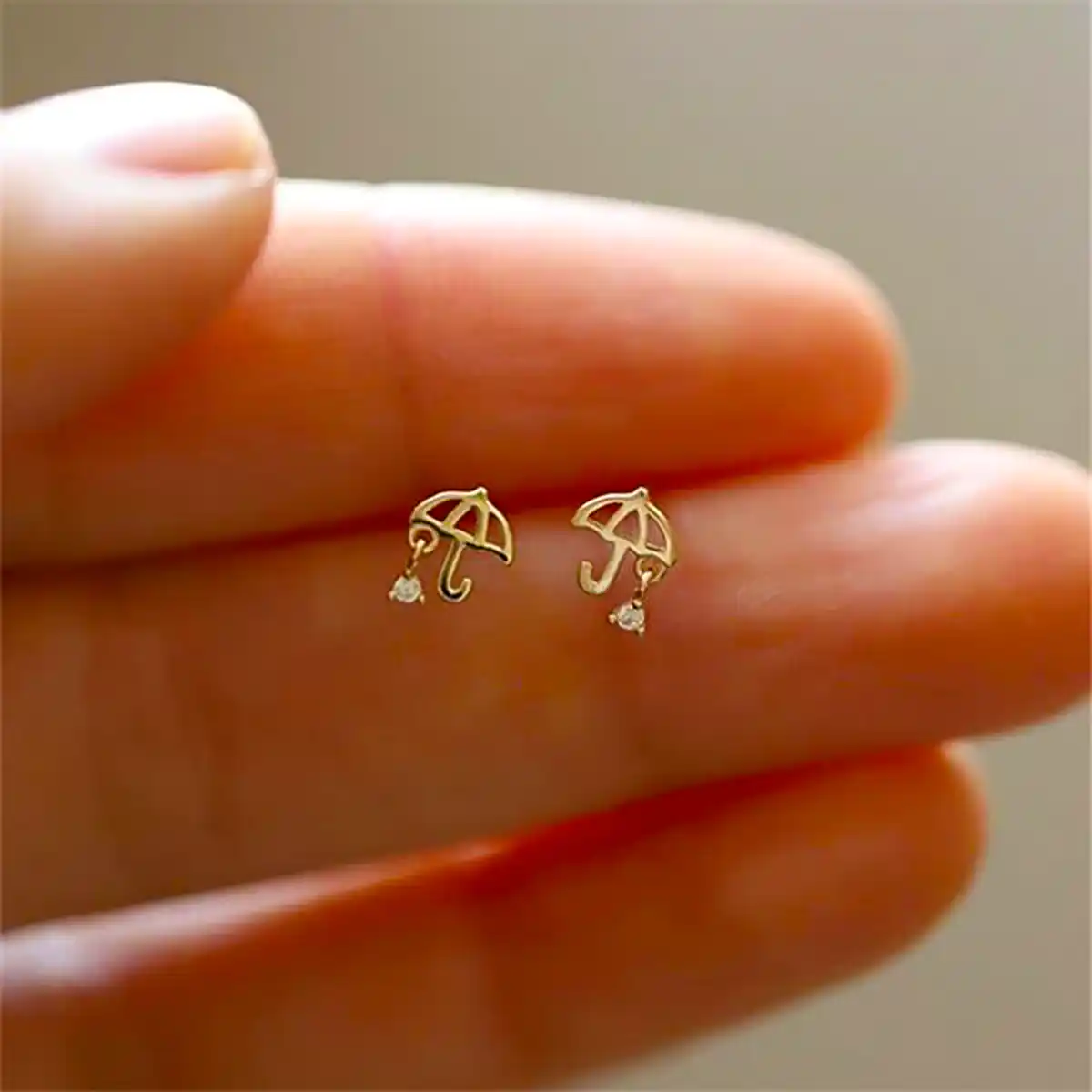 گوشواره ریز طلا زیبا