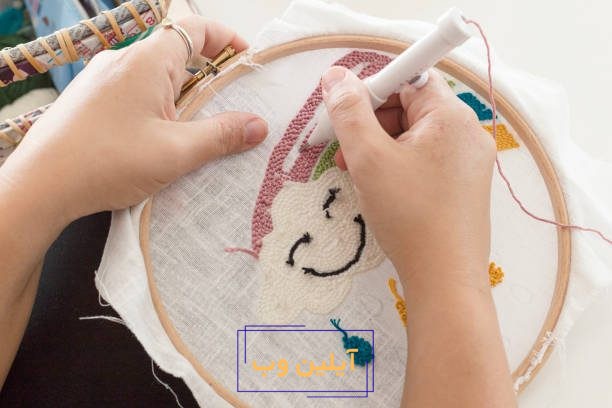آموزش کار با سوزن پانچ