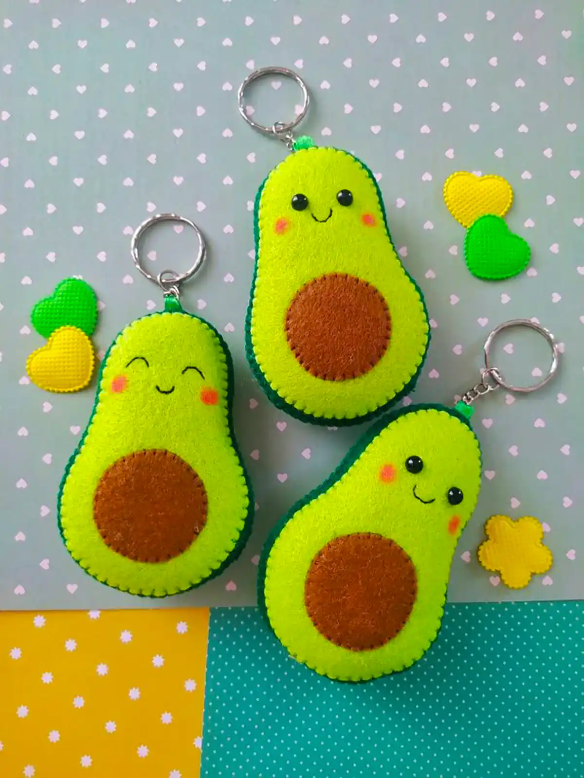 جاکلیدی نمدی دست دوز