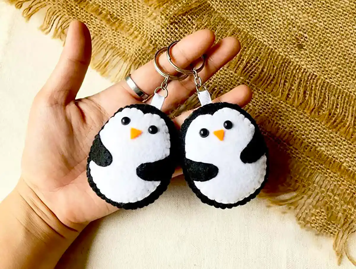 جاکلیدی نمدی دست دوز