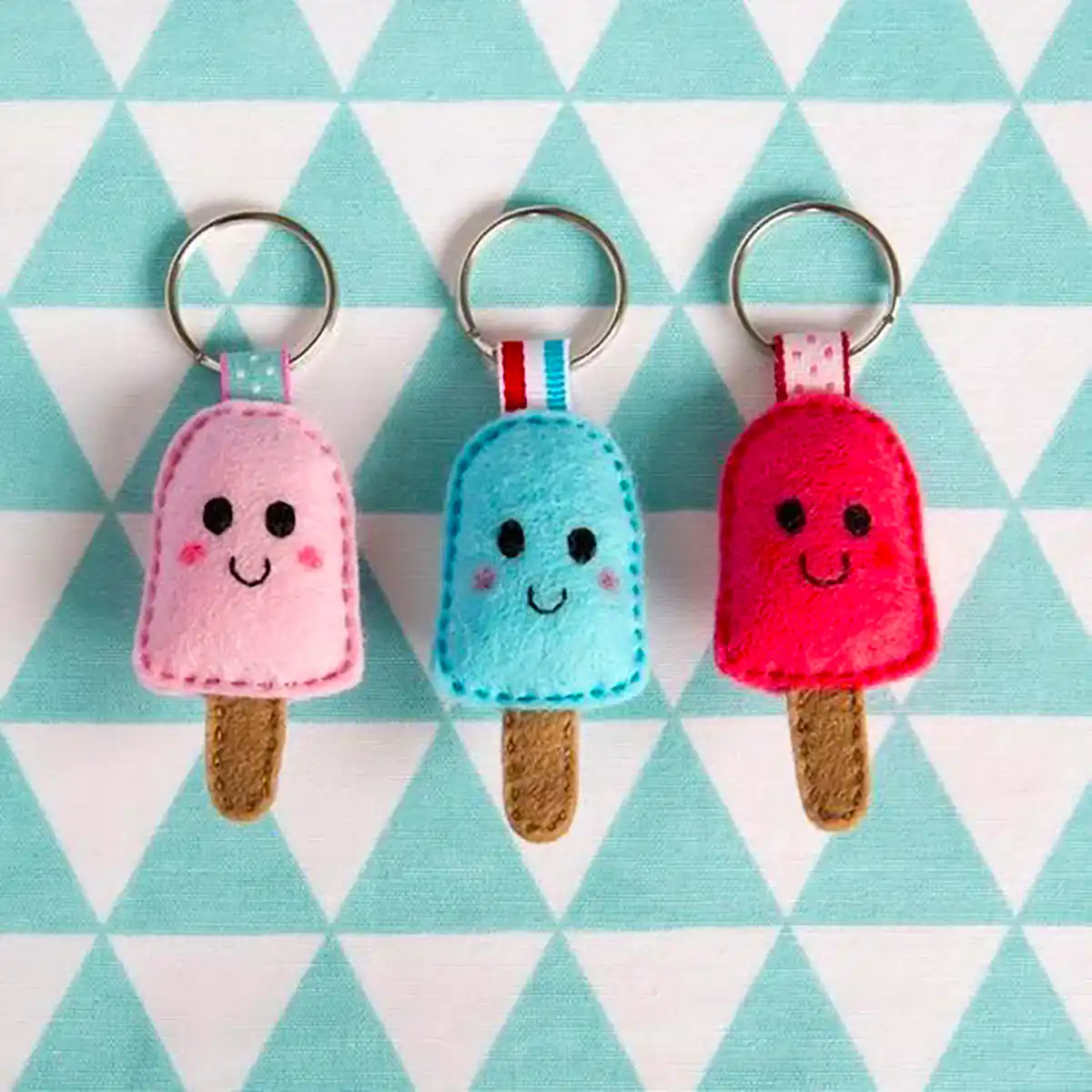 جاکلیدی نمدی دست دوز