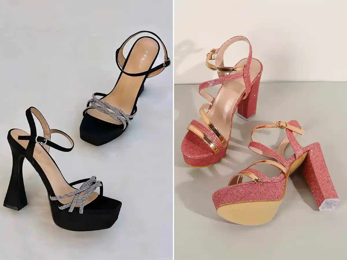 کفش پاشنه دار زیبا و خاص