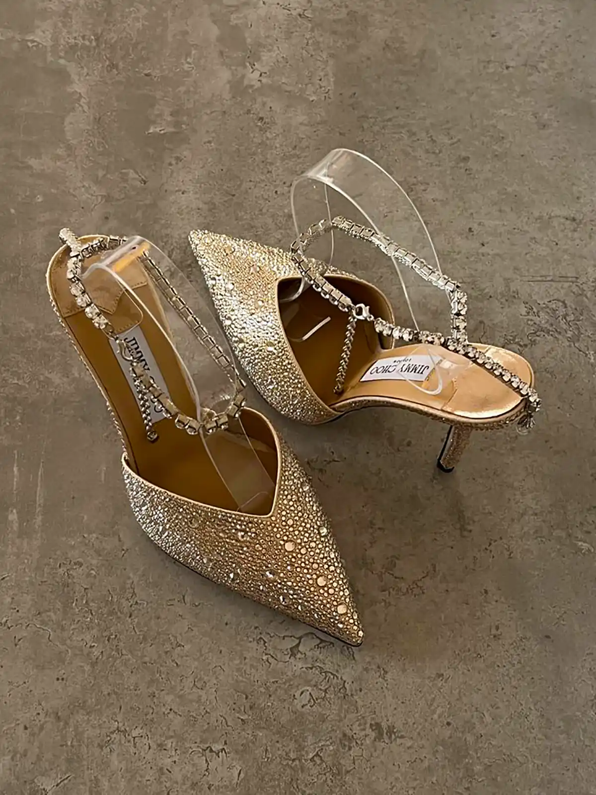 کفش پاشنه دار براق زیبا