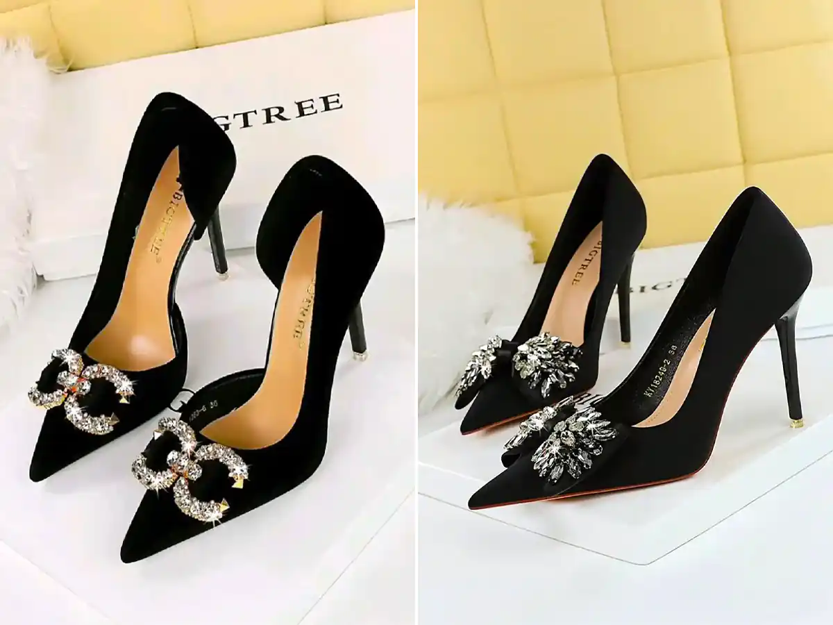 کفش شیک مشکی زیبا