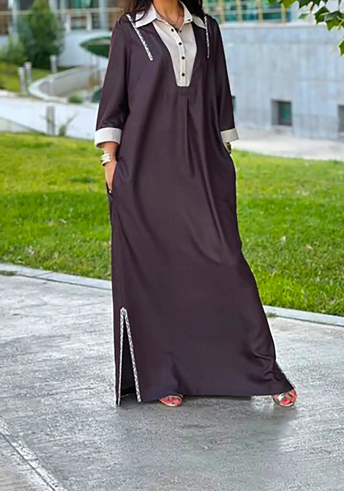 کفتان زیبا جلو بسته