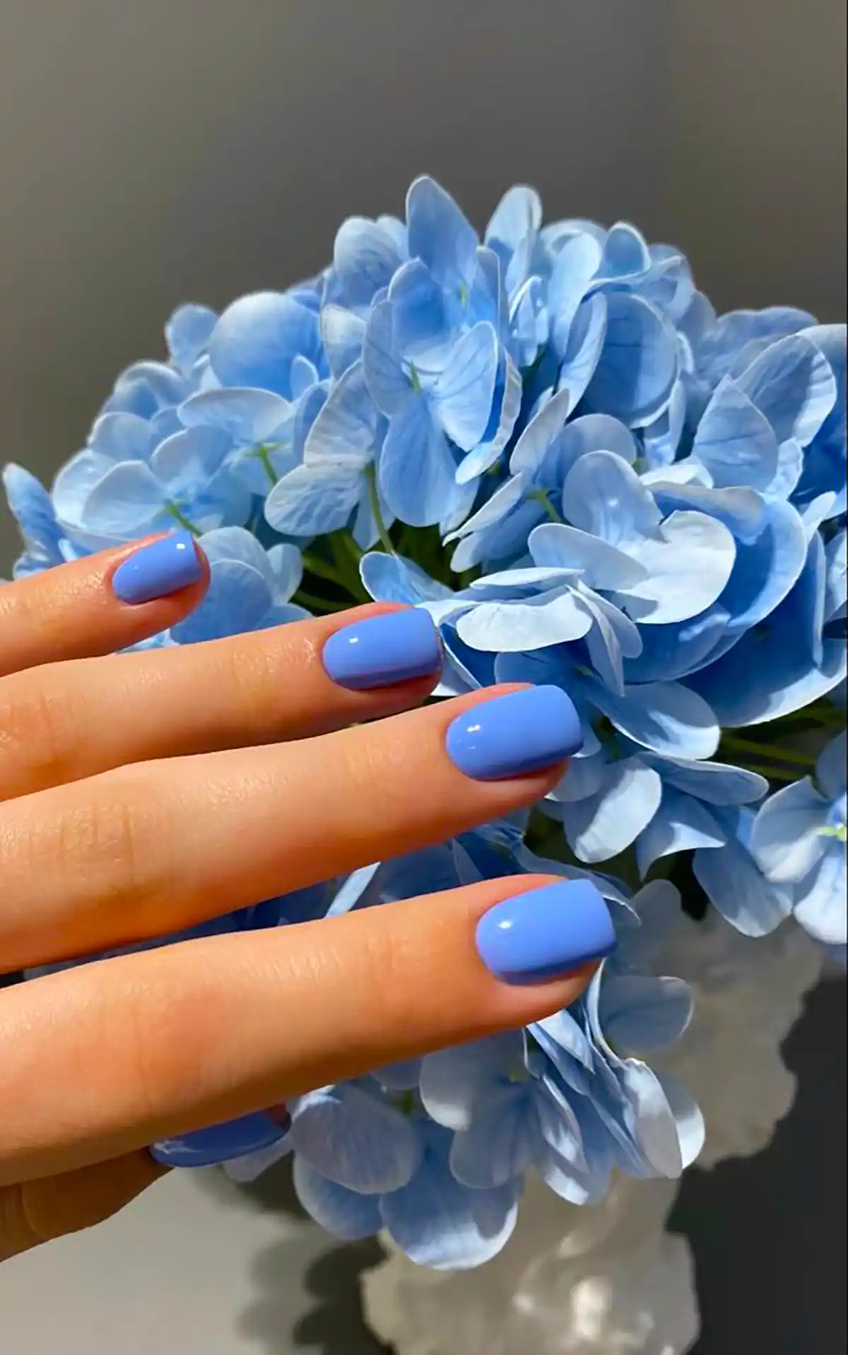 کاشت ناخن مربعی کوتاه