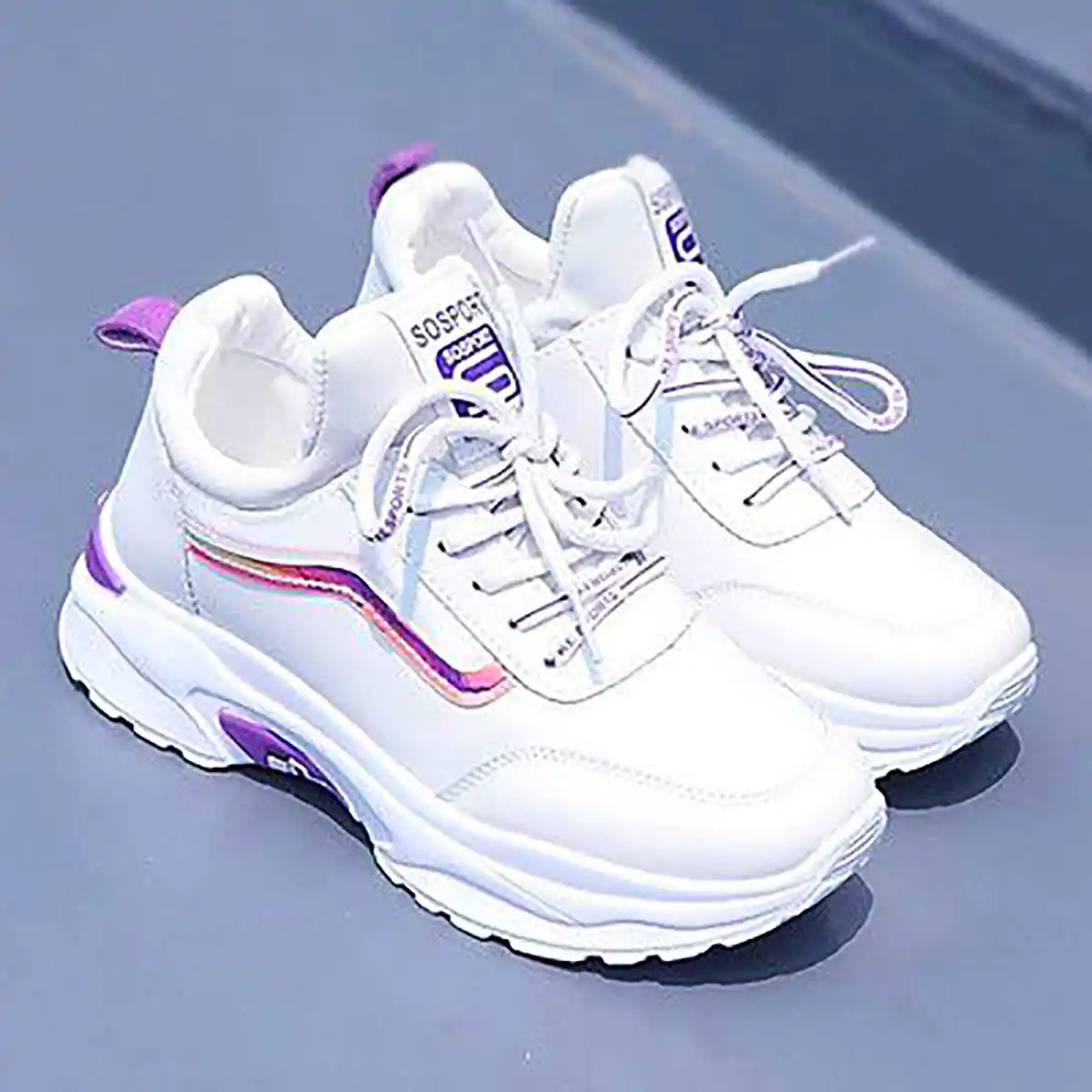 کتونی سفید شیک و راحت