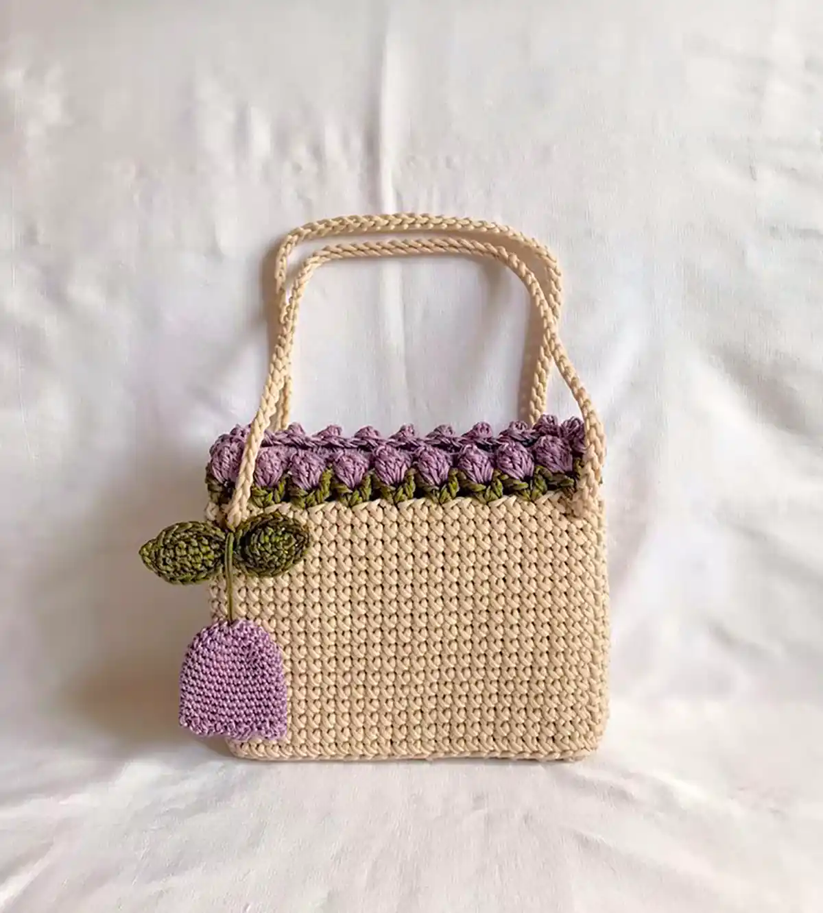 کیف بافتنی زیبا و جذاب