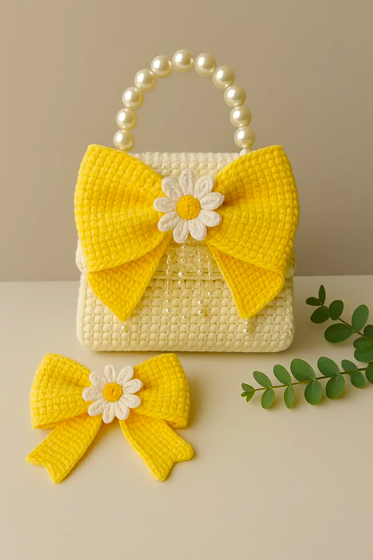 کیف بافتنی زیبا و جذاب