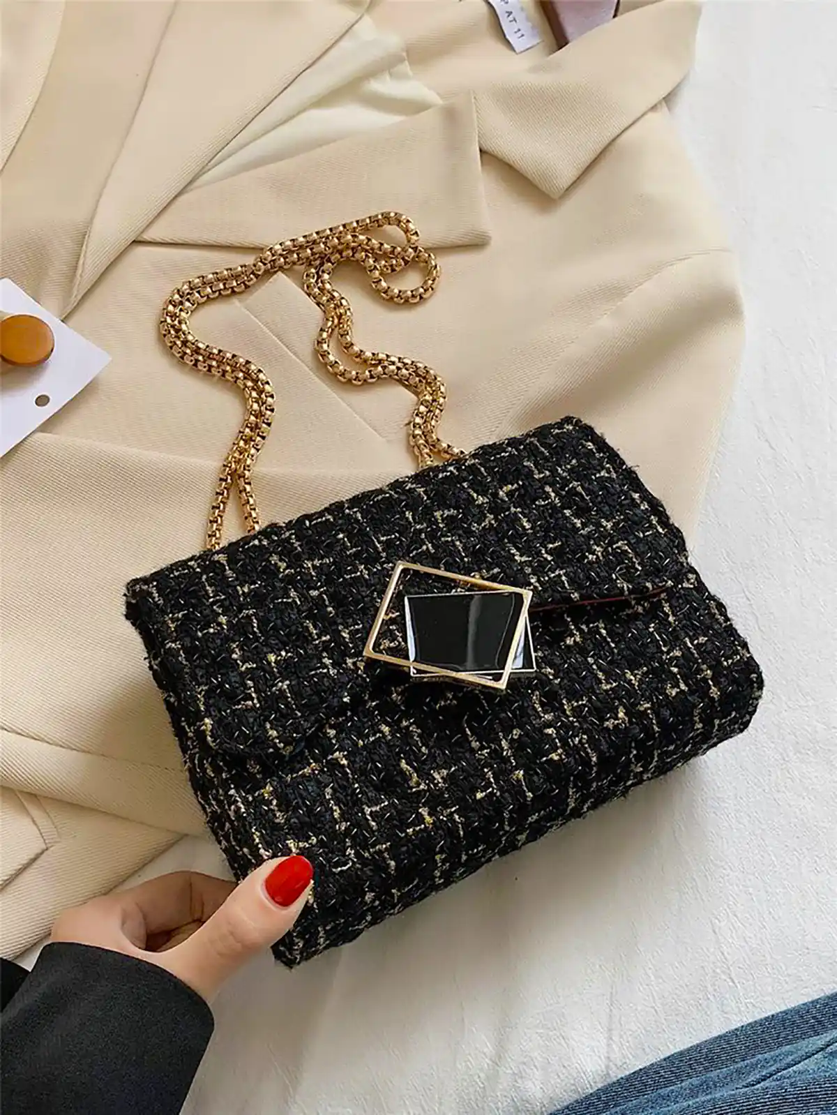 کیف دستی مشکی شیک