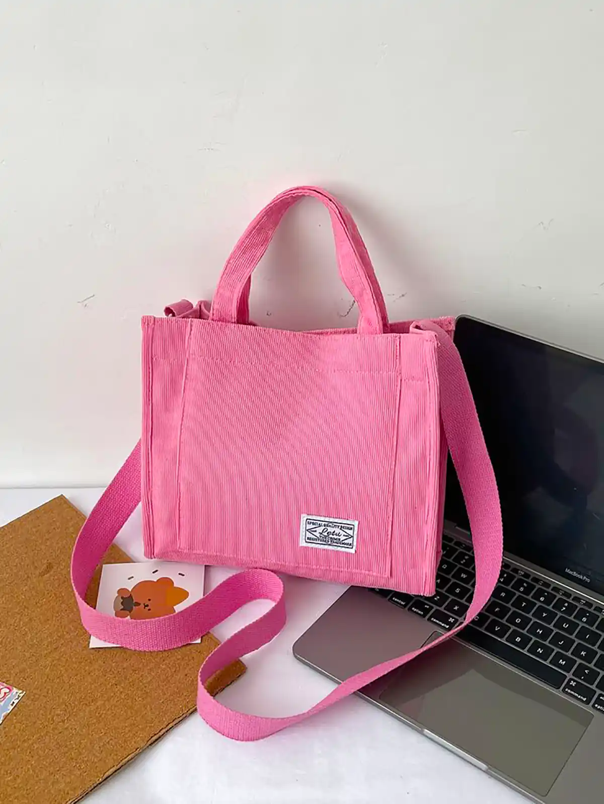 کیف پارچه جا دار دخترانه