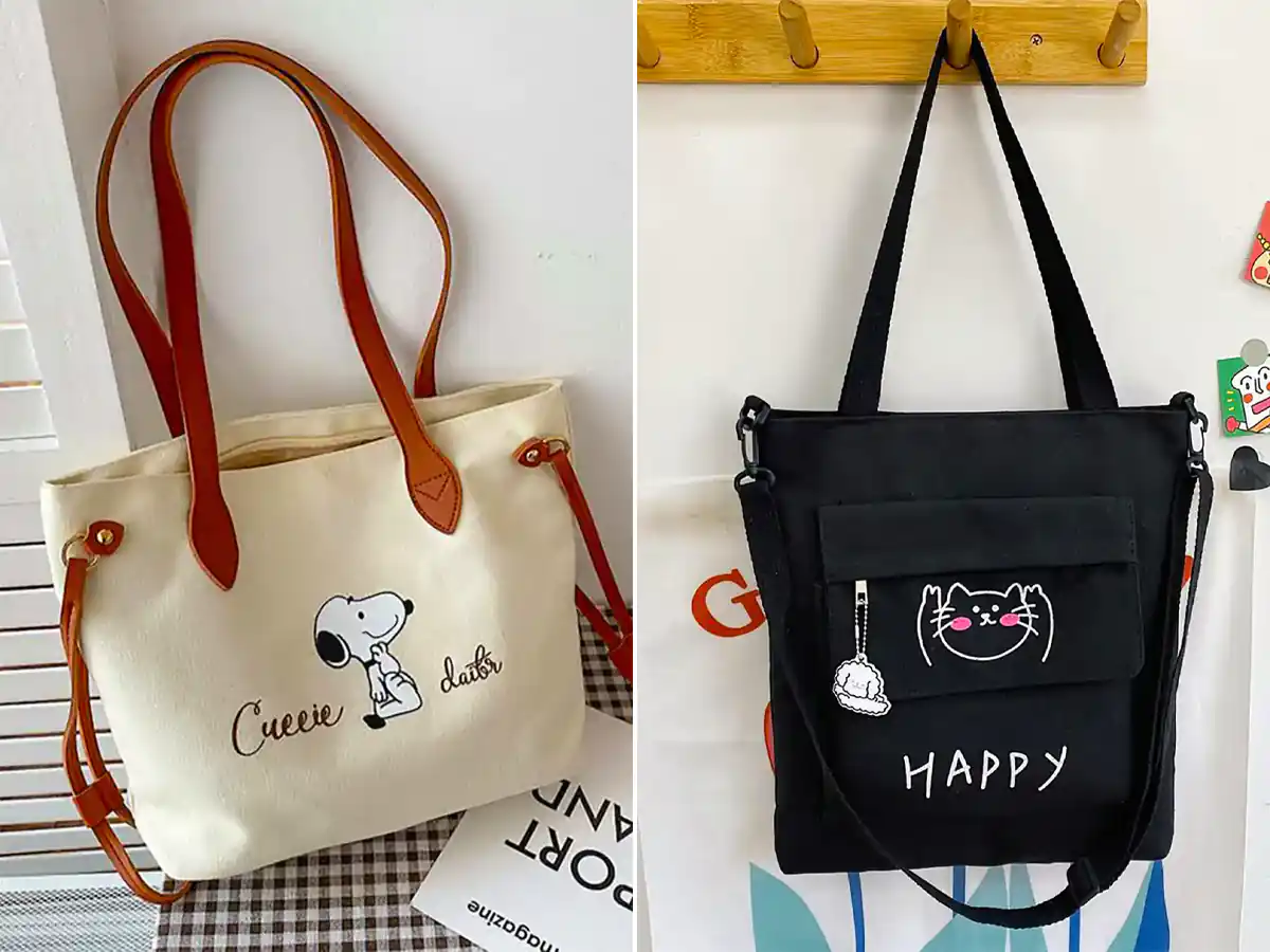 کیف پارچه ای دوشی زنانه