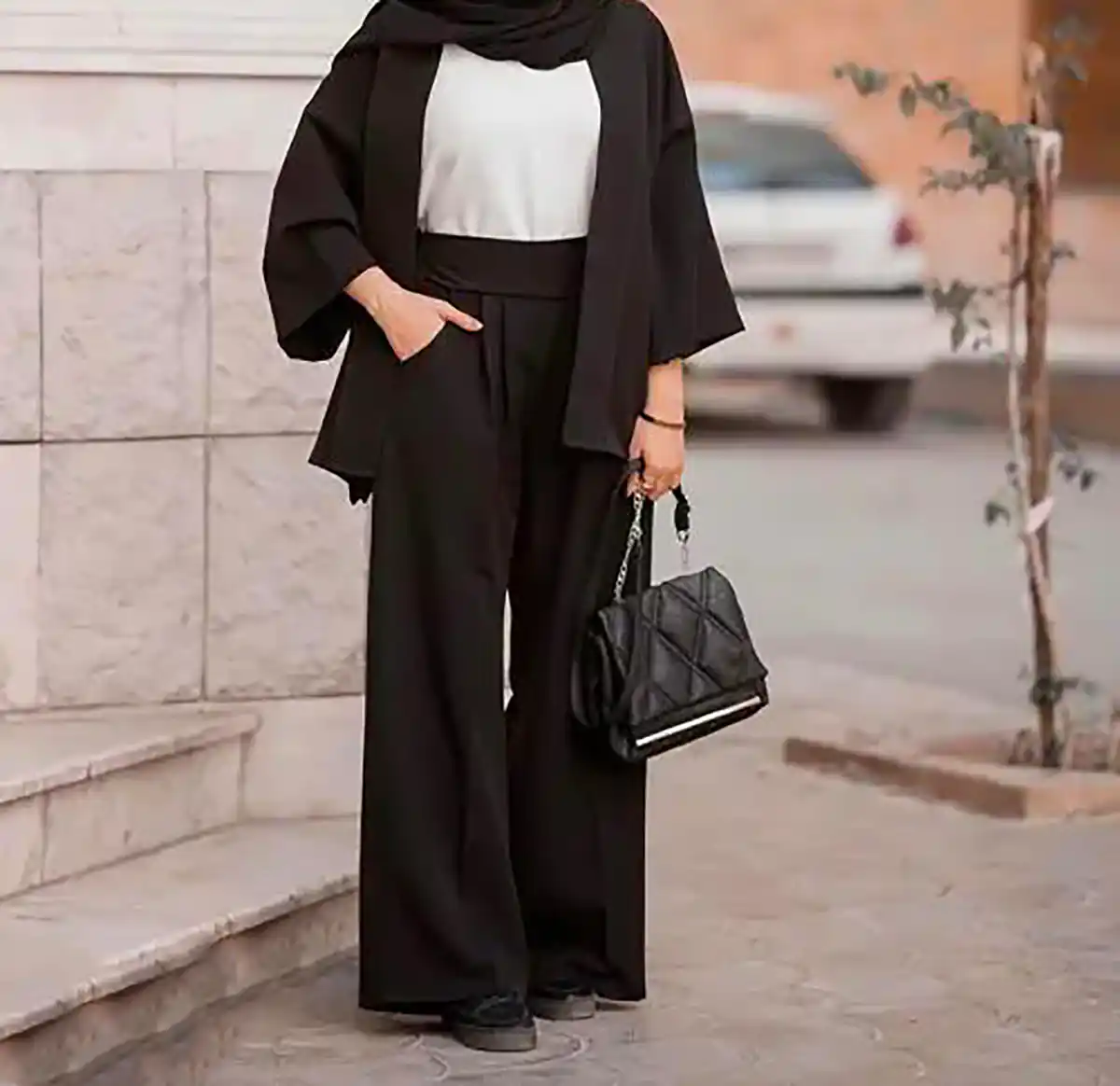 کت مشکی زنانه لاکچری