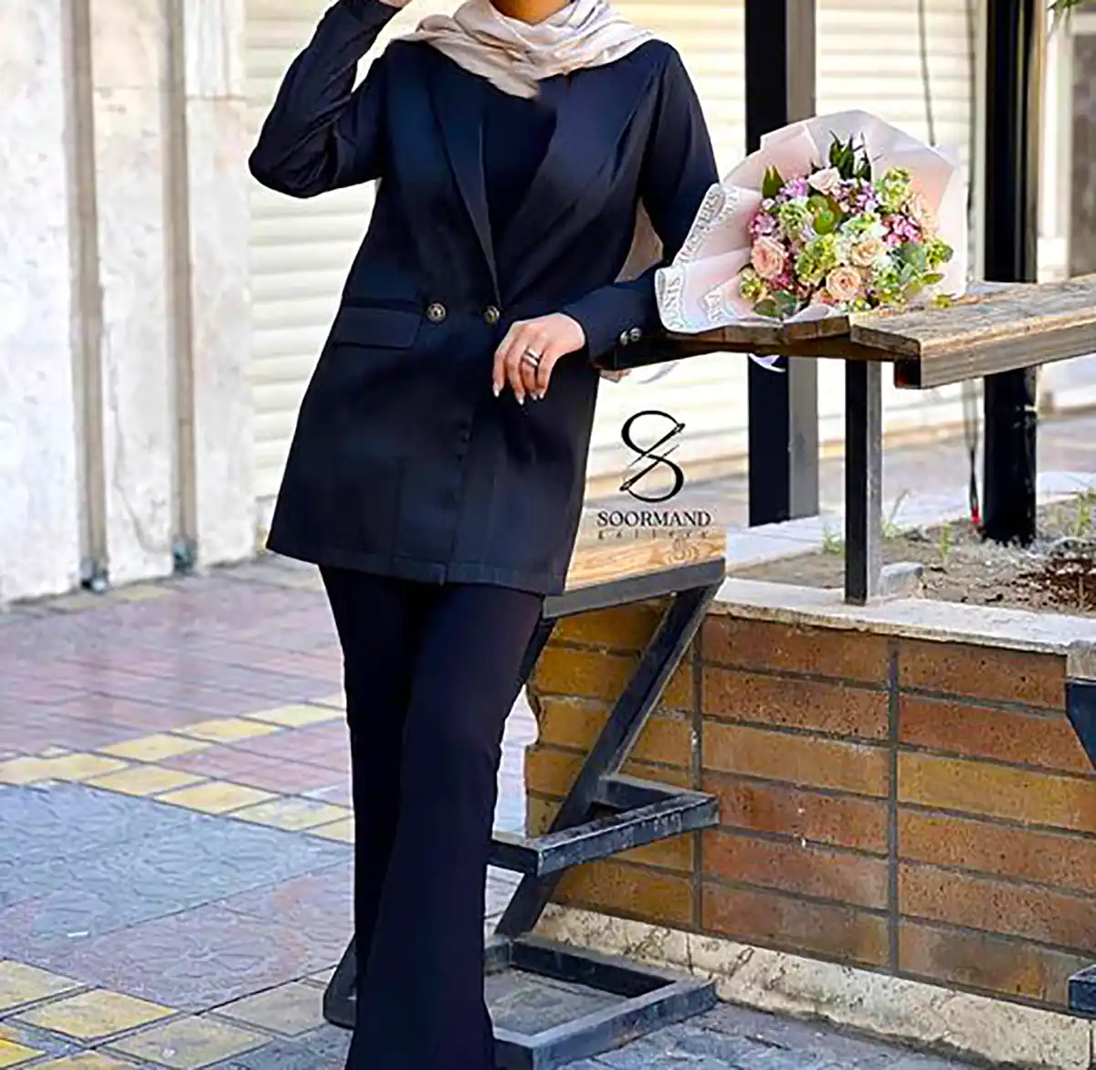 کت مشکی زنانه لاکچری