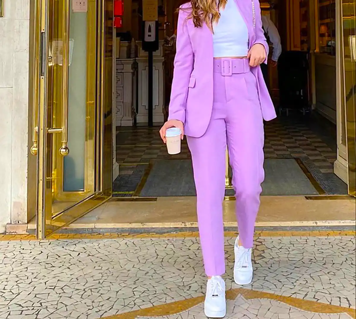 کت شلوار شیک زنانه زیبا