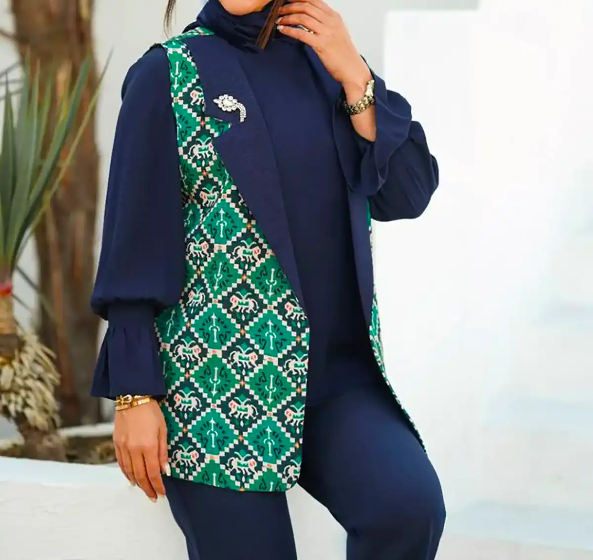 کت سوزن دوزی شده ترند