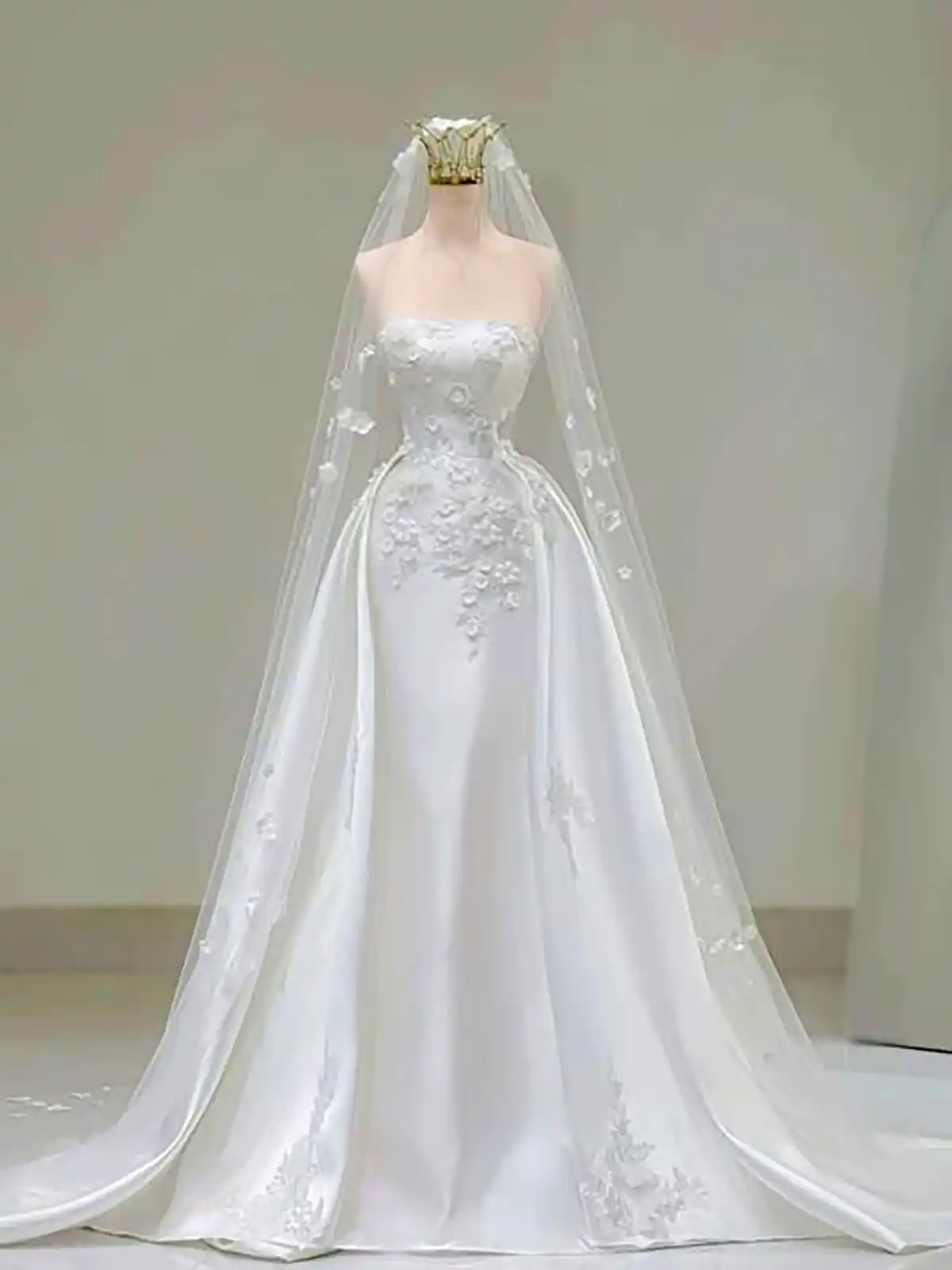 لباس عروس اروپایی ساده