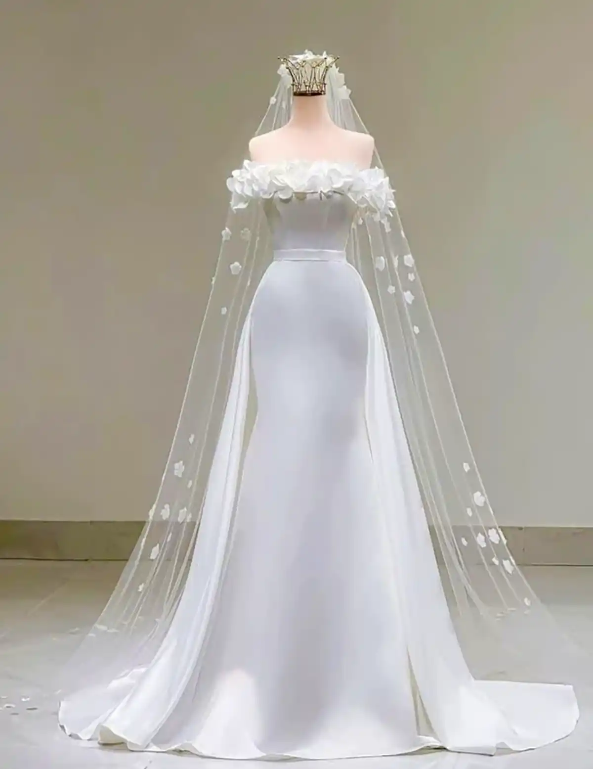 لباس عروس اروپایی ساده