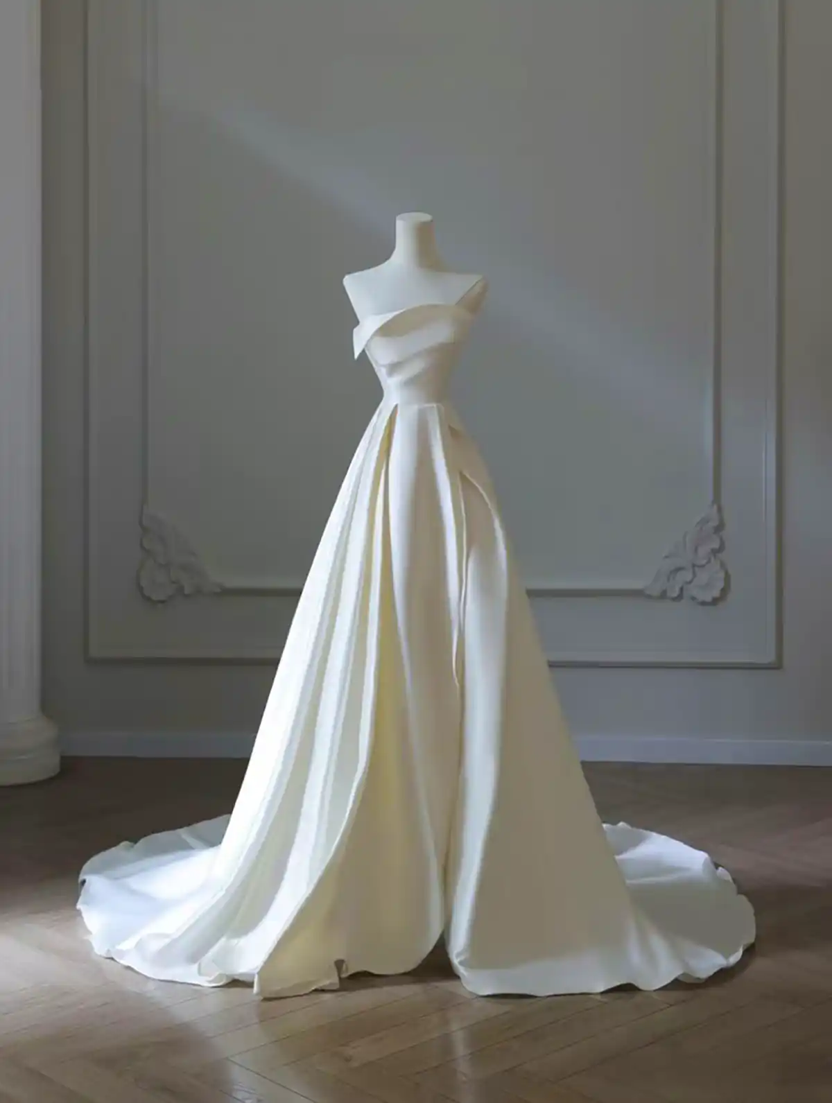 لباس عروس اروپایی ساده