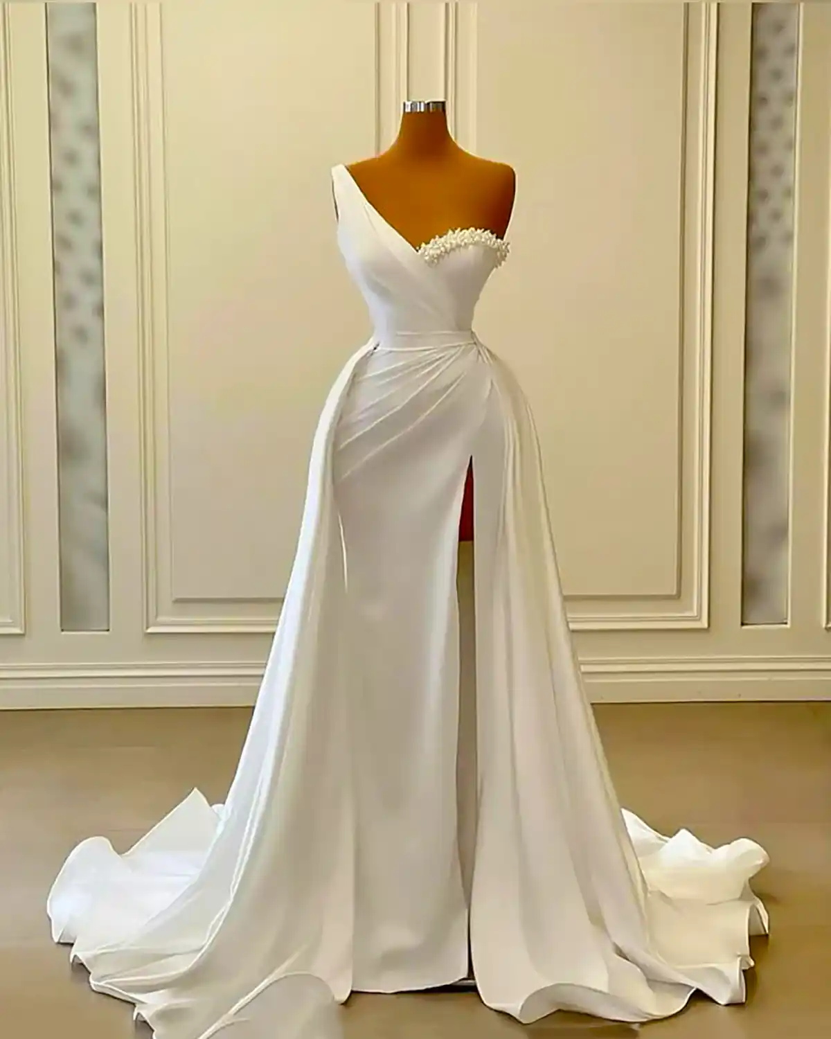 لباس عروس اروپایی ساده