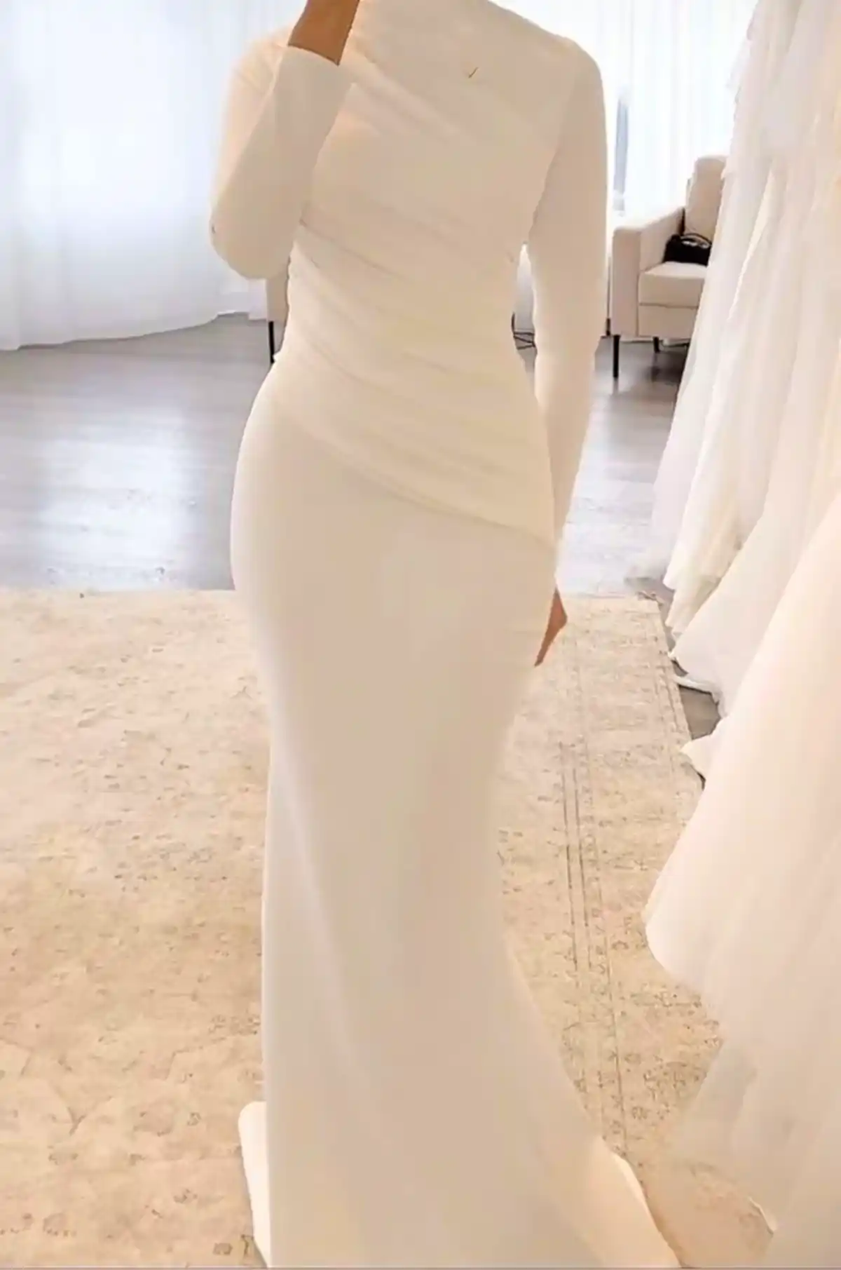 لباس عروس اروپایی ساده