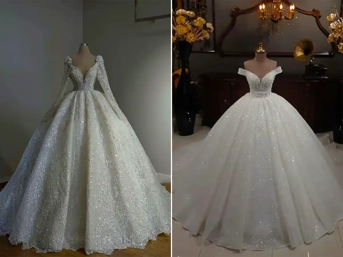 لباس عروس پرنسسی ترند