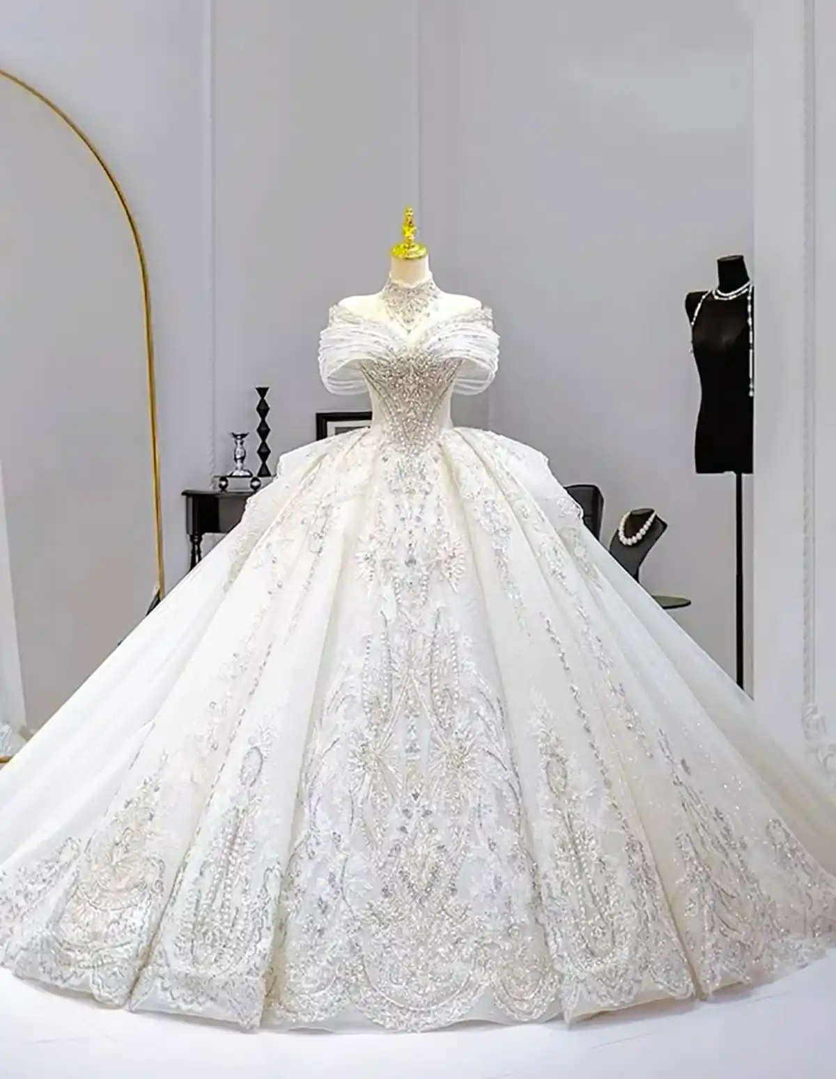 لباس عروس پرنسسی ترند