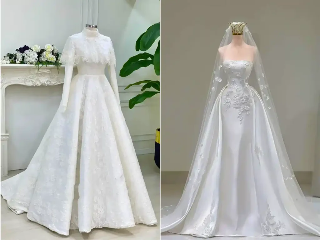 لباس عروس ساده و خاص