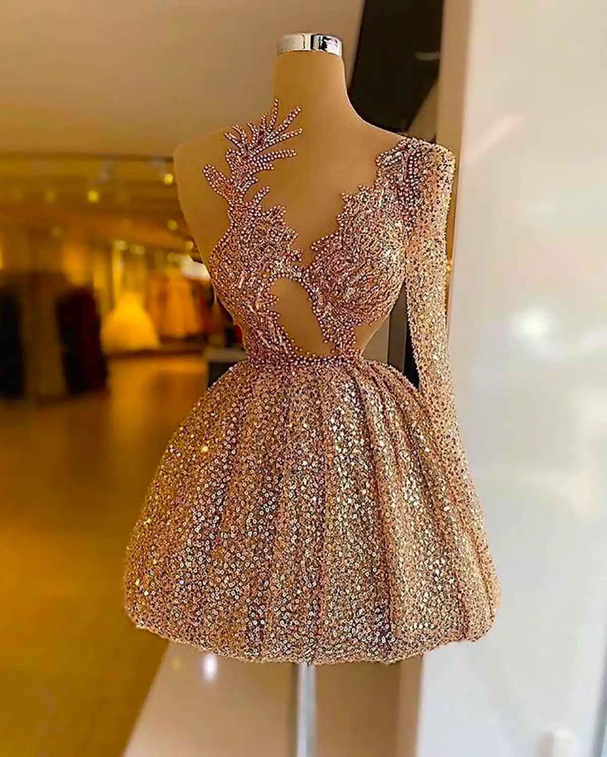 لباس مجلسی کوتاه و زیبا