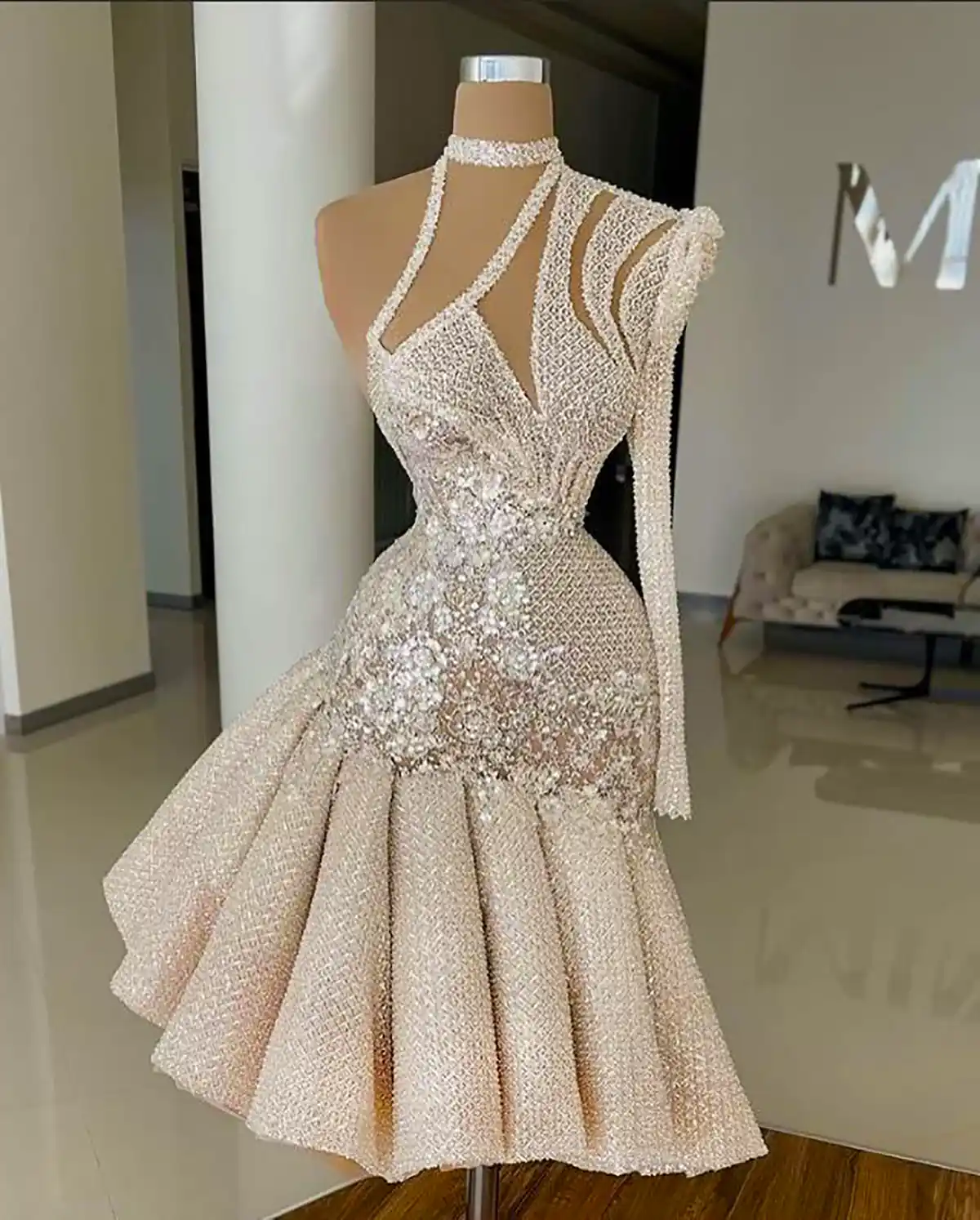 لباس مجلسی کوتاه و زیبا