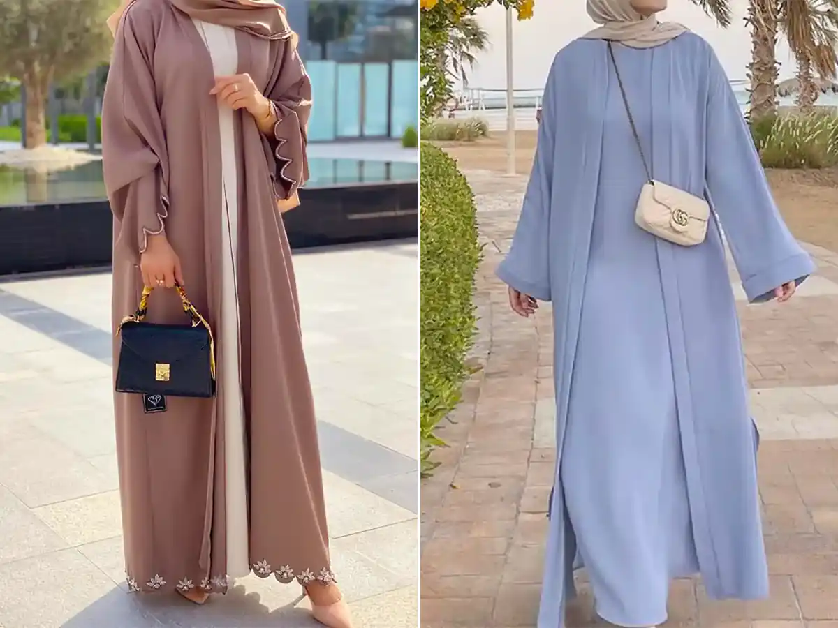 مانتو عبایی خوش دوخت و زیبا