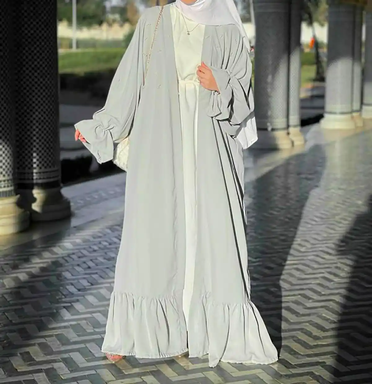 مانتو عبایی خوش دوخت و زیبا