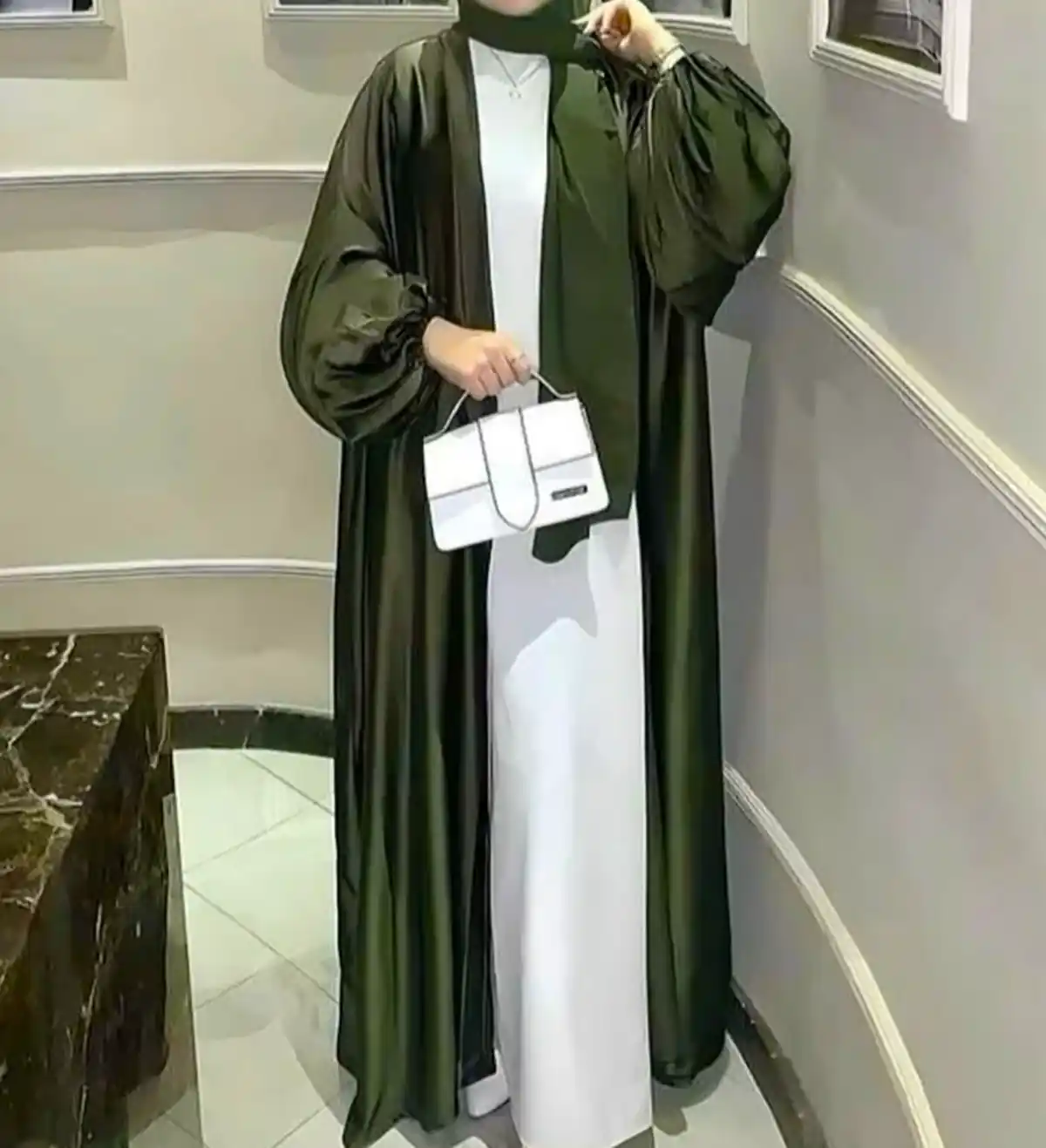 مانتو عبایی خوش دوخت و زیبا