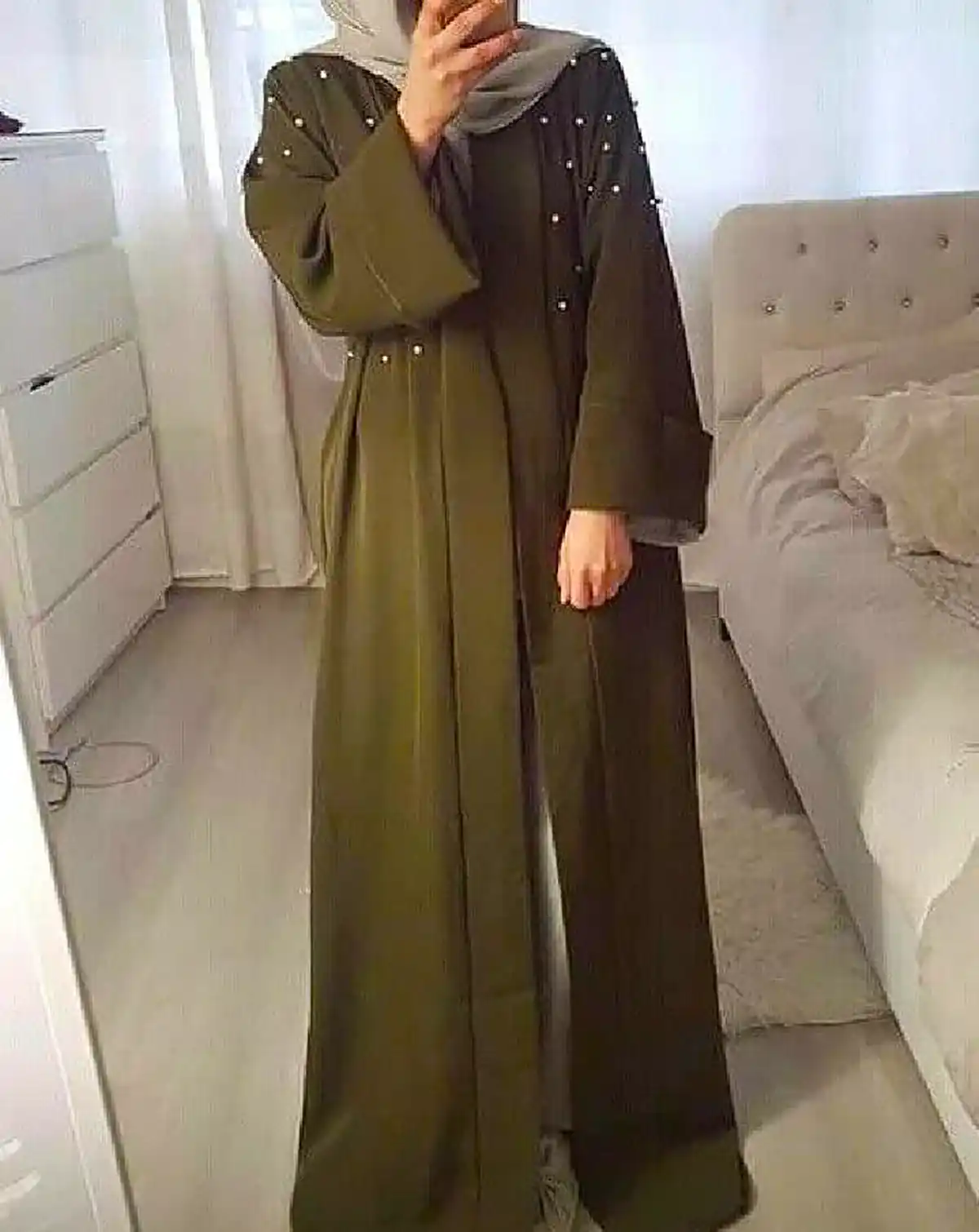 مانتو عبایی خوش دوخت و زیبا