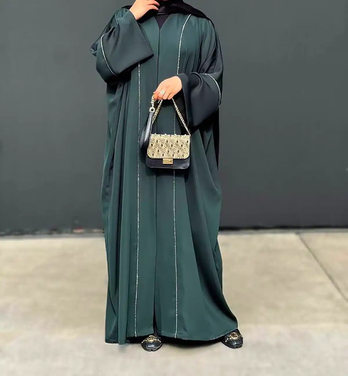 مانتو عبایی رنگی ترند