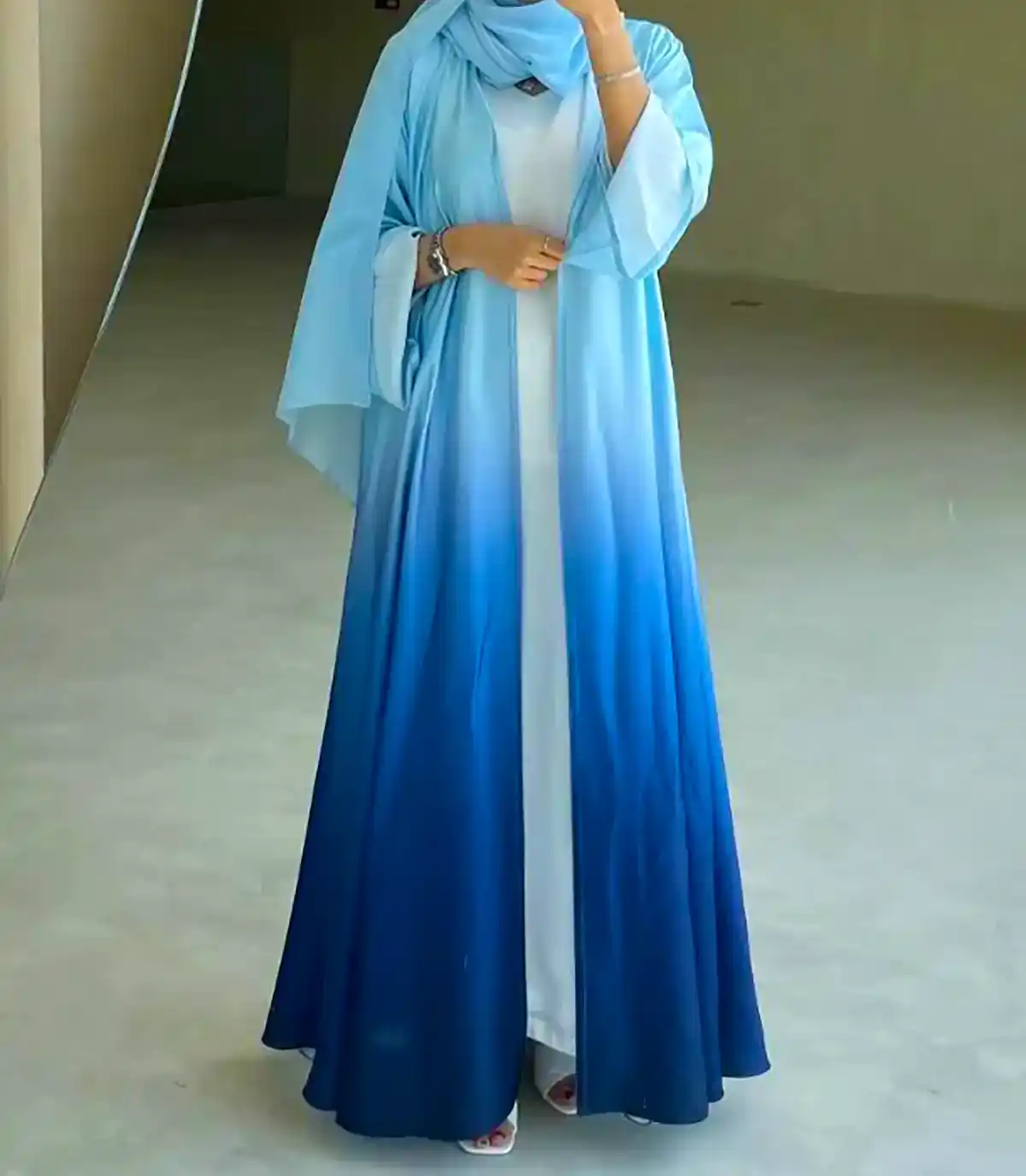 مانتو عبایی رنگی ترند