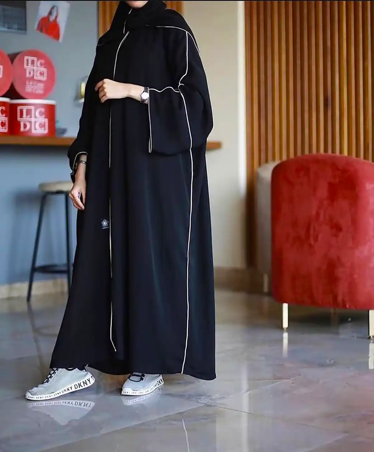 مانتو عبایی رنگی ترند