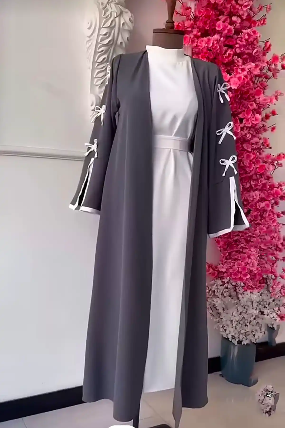 مانتو عبایی رنگی ترند