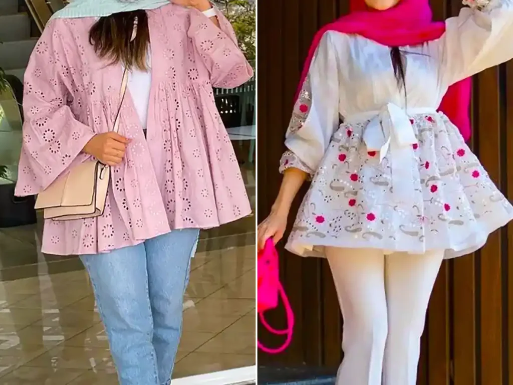 مانتو عروسکی زنانه ترند