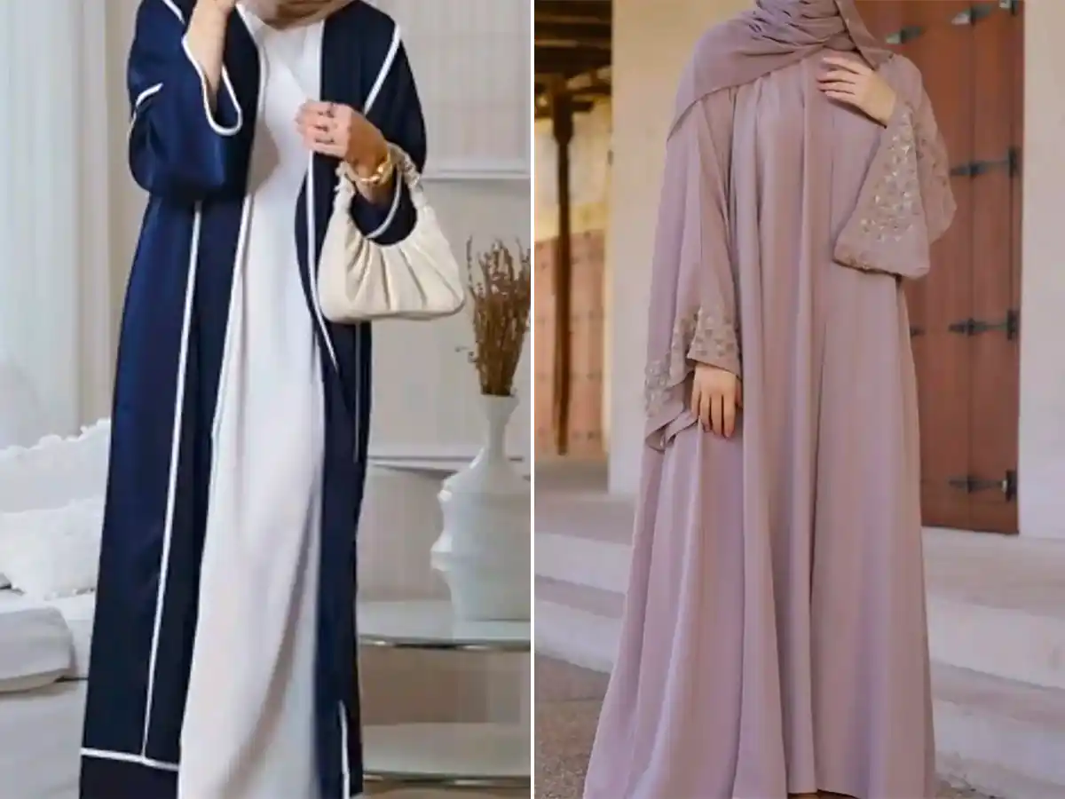 مانتو بلند عبایی زیبا