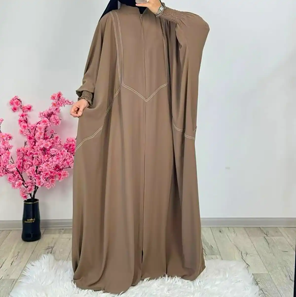 مانتو بلند عبایی زیبا