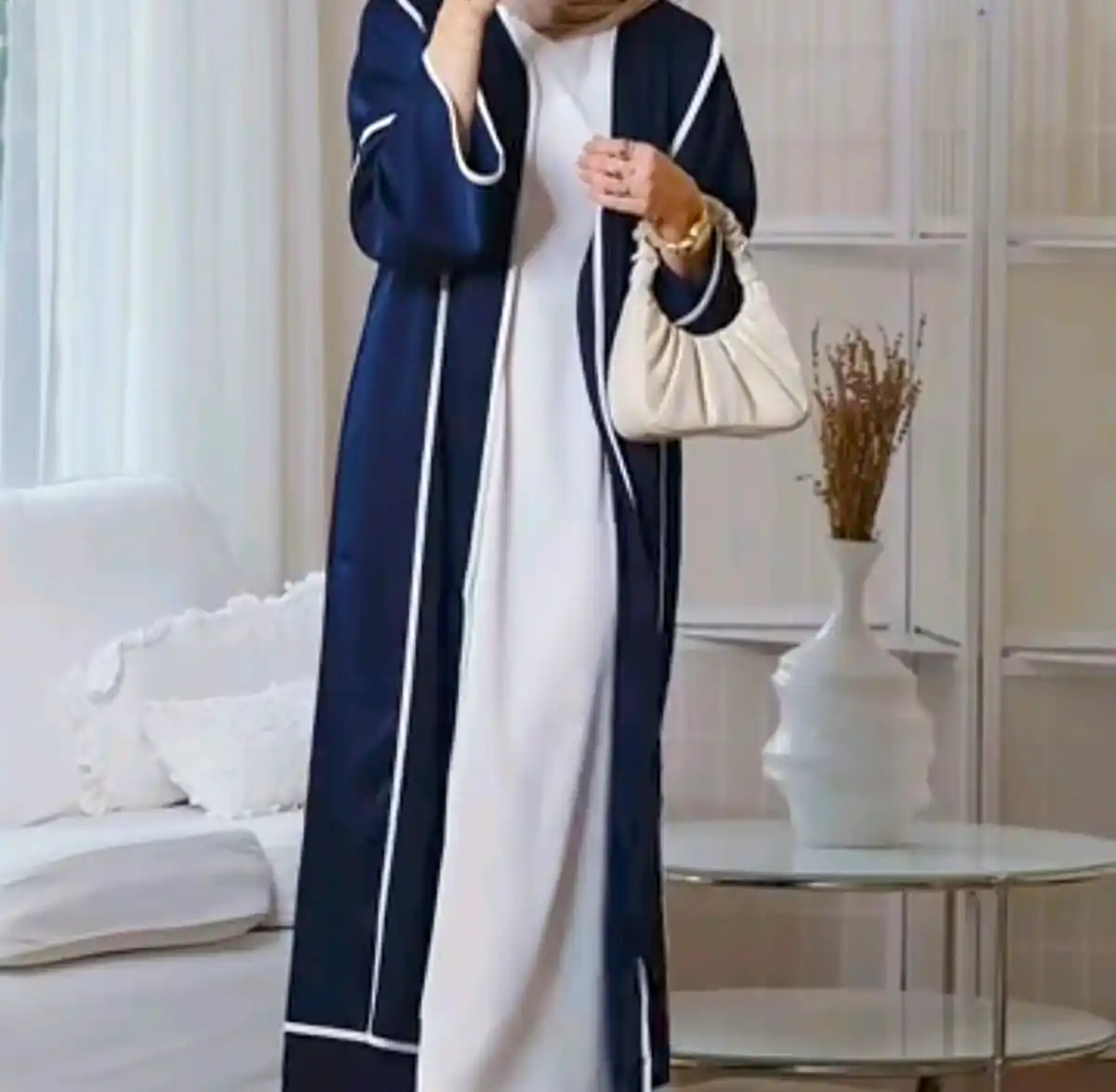 مانتو بلند عبایی زیبا