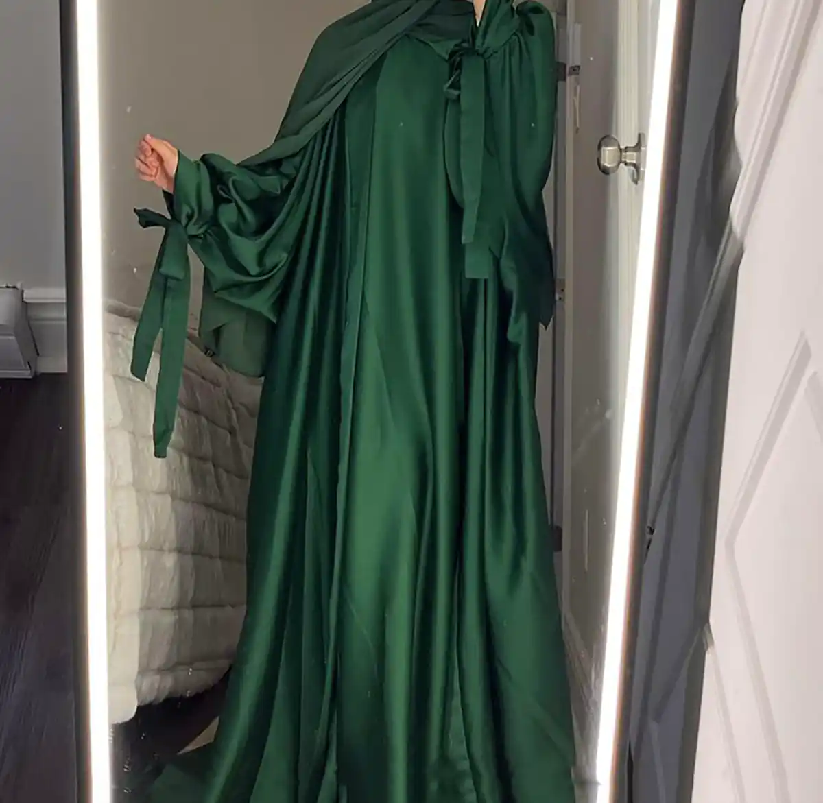 مانتو بلند عبایی زیبا