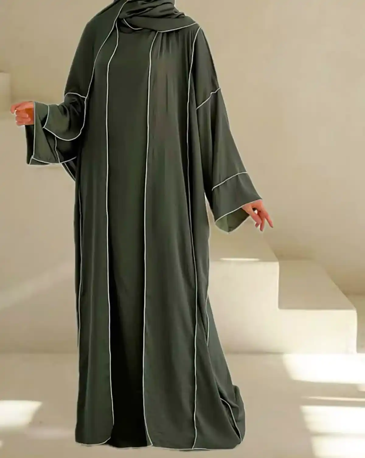 مانتو بلند عبایی زیبا