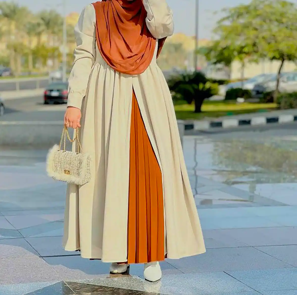 مانتو بلند خانومانه شیک